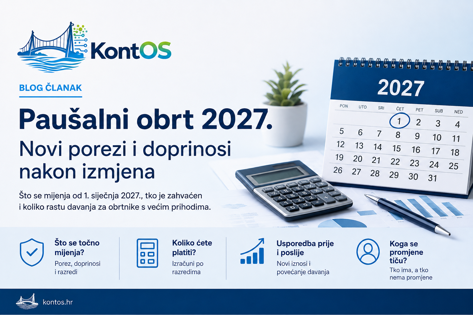 Obrtnik uspoređuje paušalno oporezivanje i obrt na dohodak za 2027. godinu